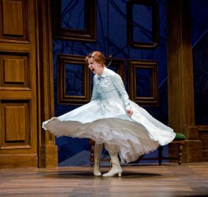 Natalie Dessay as Marie in Donizetti's "La Fille du Rgiment." Photo: Ken Howard/Metropolitan Opera Taken during the final dress rehearsal on April 18, 2008 at the Metropolitan Opera in New York City.
