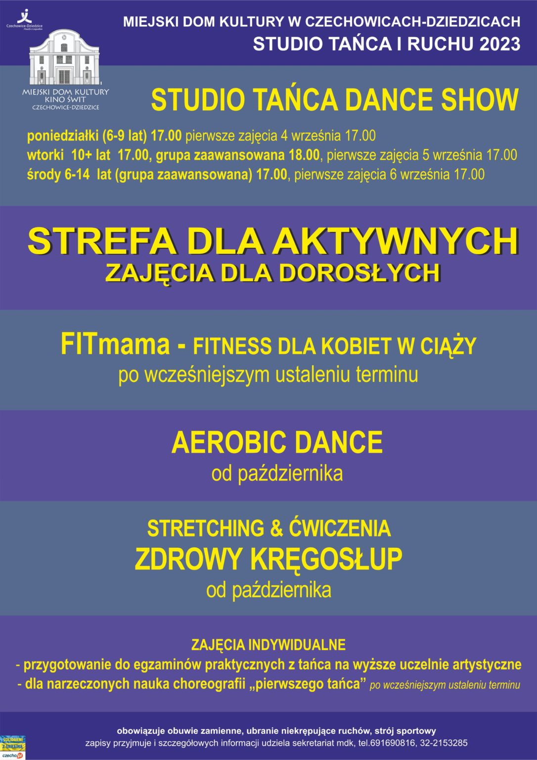 Studio Ta Ca Dance Show Kino Wit Mdk Czechowice Dziedzice