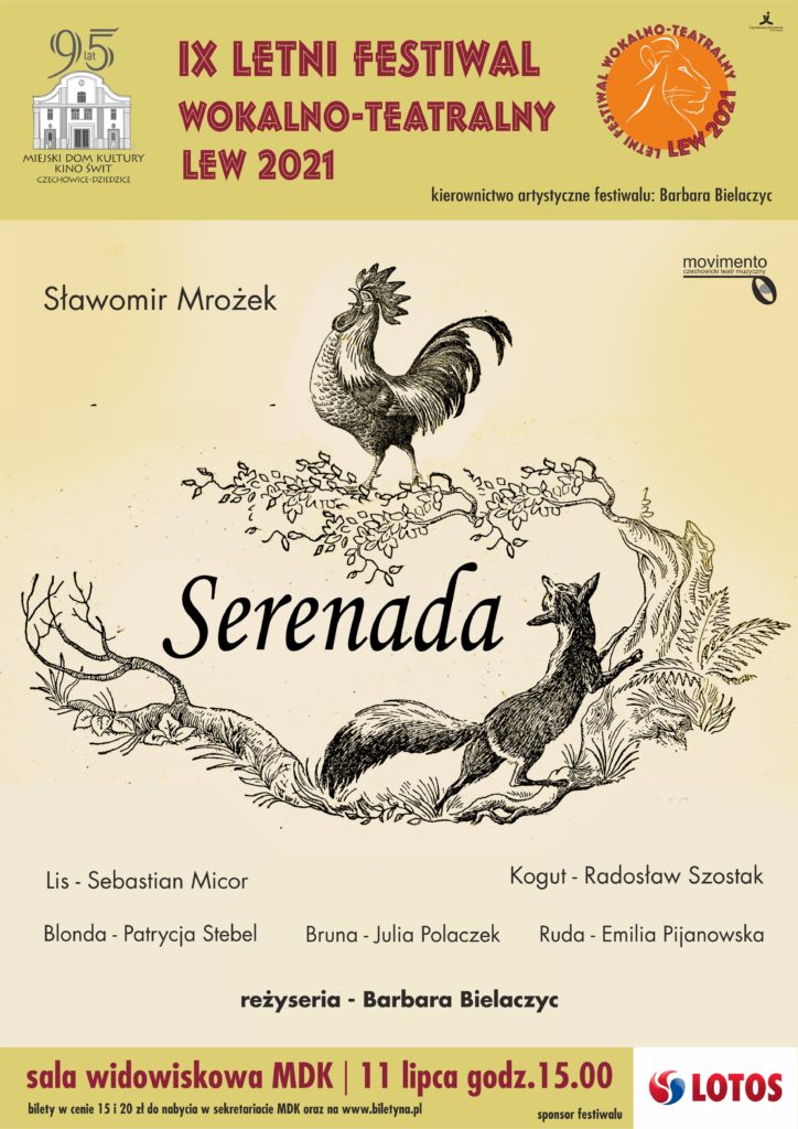 Serenada | Kino Świt - MDK - Czechowice-Dziedzice