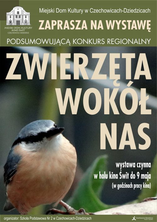 Plakat wydarzenia „Wystawa prac dzieci”.