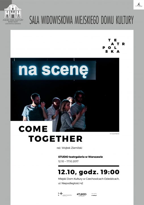 Plakat wydarzenia „Come Together”.