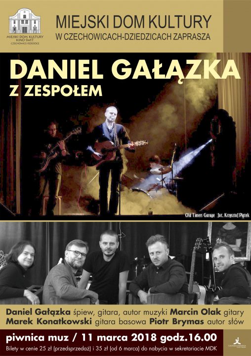 Plakat wydarzenia „Koncert”.