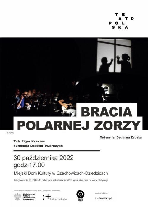 Plakat wydarzenia „Bracia Polarnej Zorzy”.