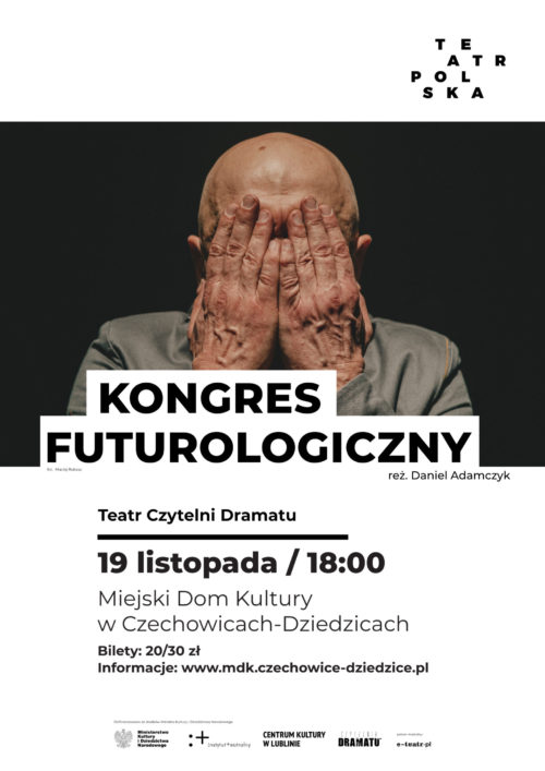 Plakat wydarzenia „Kongres Futurologiczny”.