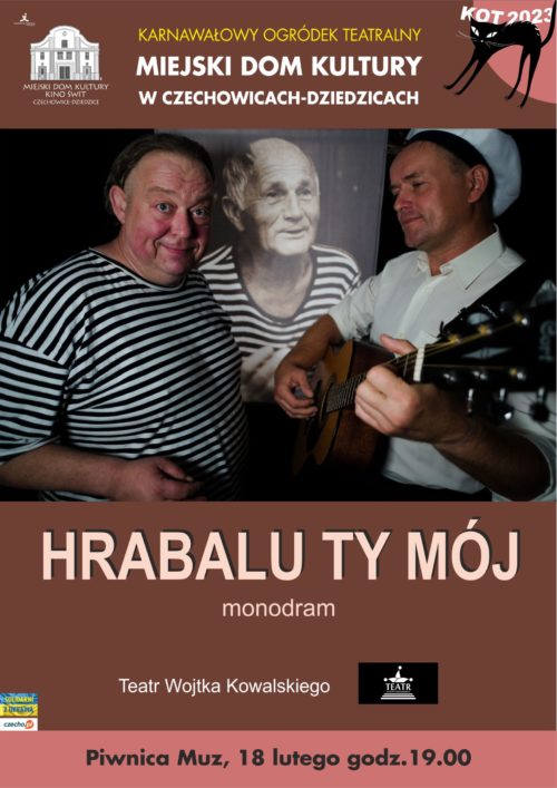 Plakat wydarzenia „Monodram”.