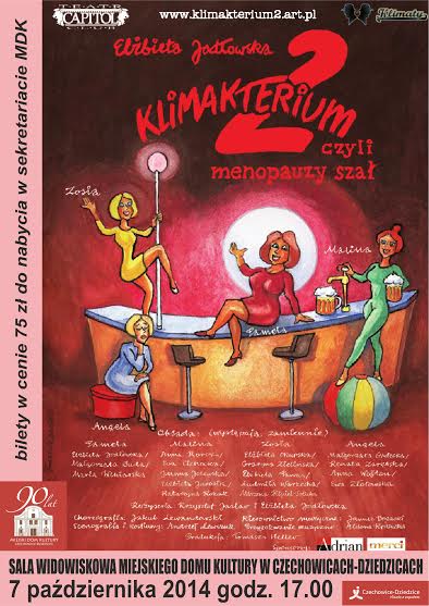 Plakat wydarzenia „Klimakterium 2”.