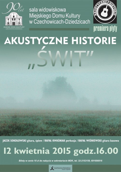 Plakat wydarzenia „Koncert”.