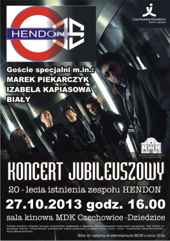Plakat wydarzenia „Koncert jubileuszowy”.