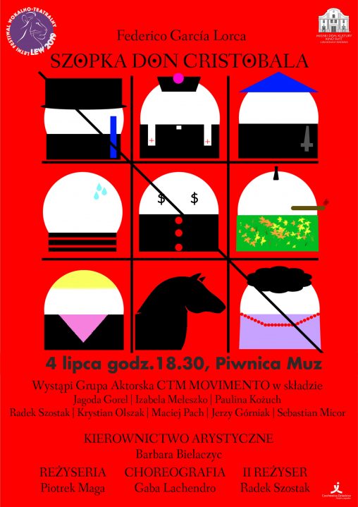 Plakat wydarzenia „Szopka Don Cristobala”.