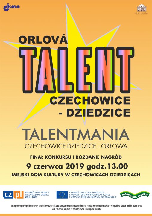 Plakat wydarzenia „Talentmania - finał”.