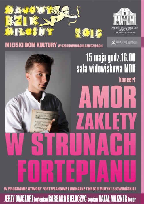 Plakat wydarzenia „Koncert”.