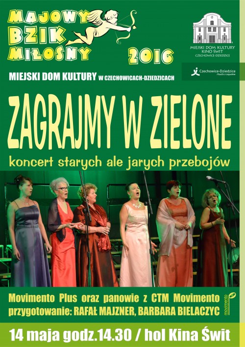 Plakat wydarzenia „Koncert”.