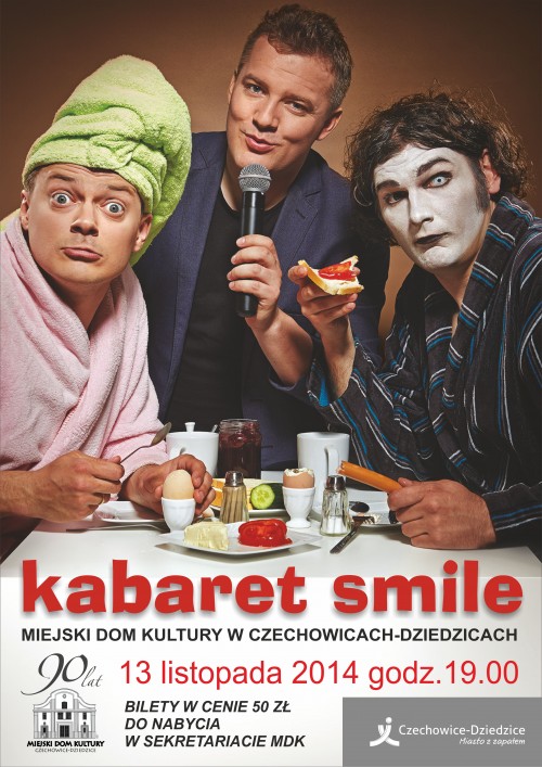 Plakat wydarzenia „Smile”.
