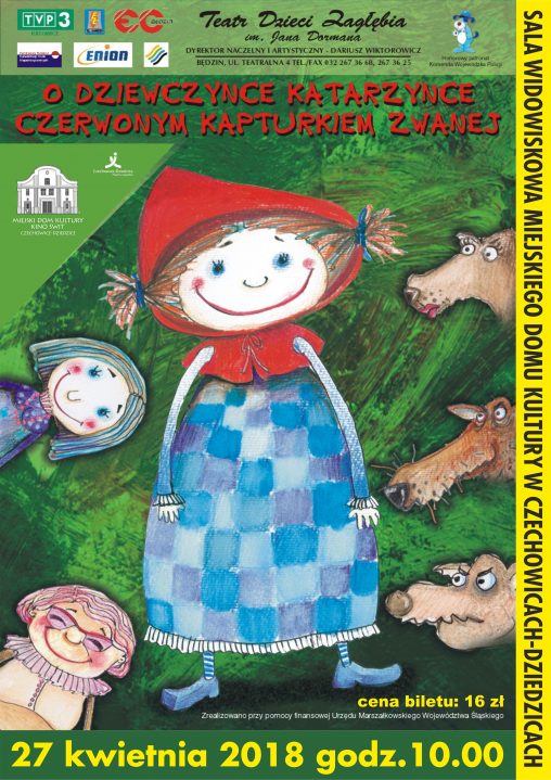 Plakat wydarzenia „Teatr Dzieci Zagłębia”.