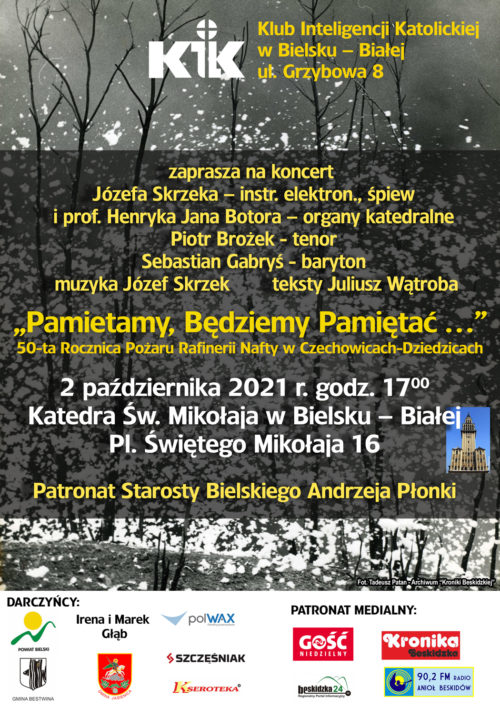 Plakat wydarzenia „Koncert”.