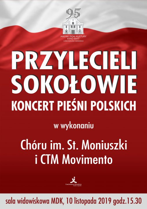 Plakat wydarzenia „Koncert”.