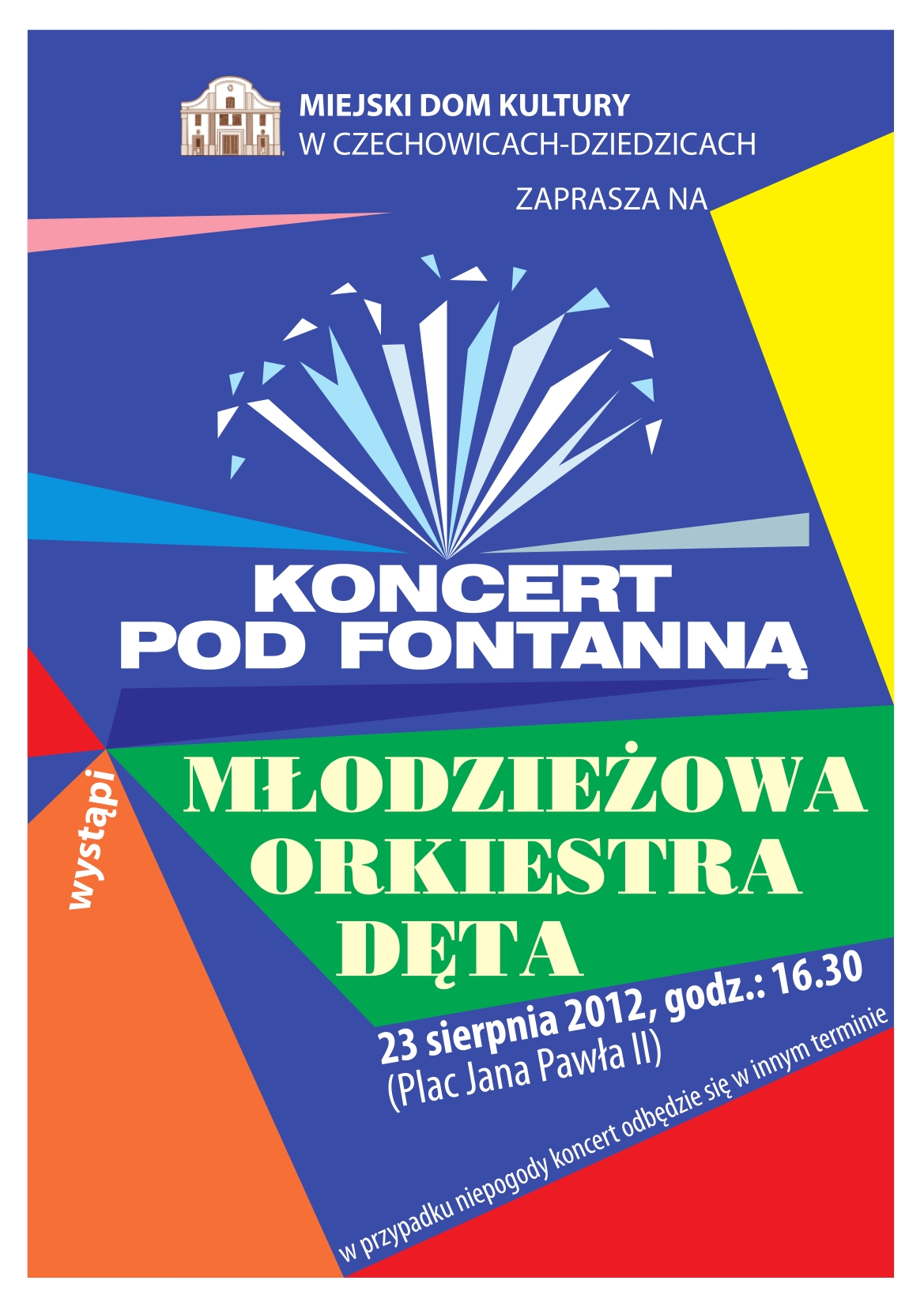 Koncert pod fontanną