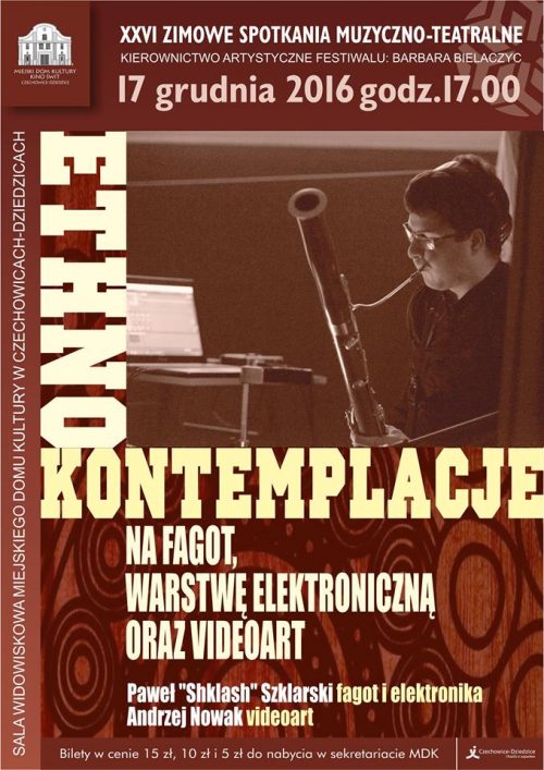 Plakat wydarzenia „Koncert”.