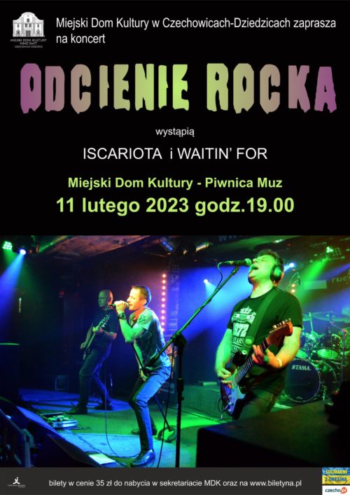 Plakat wydarzenia „Koncert”.