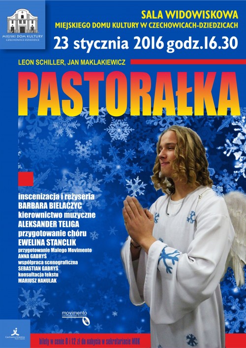 Plakat wydarzenia „Pastorałka”.