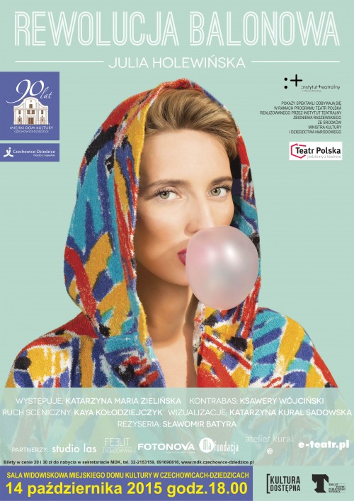 Plakat wydarzenia „Rewolucja balonowa”.