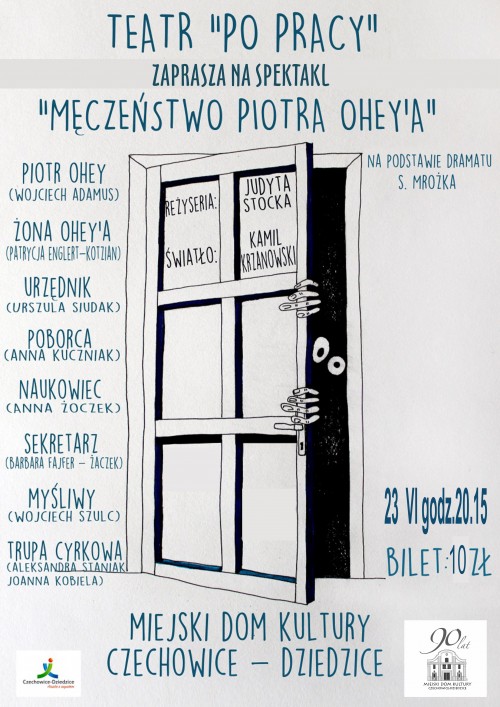 Plakat wydarzenia „Spektakl”.