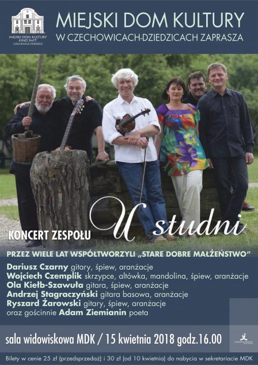 Plakat wydarzenia „Koncert”.