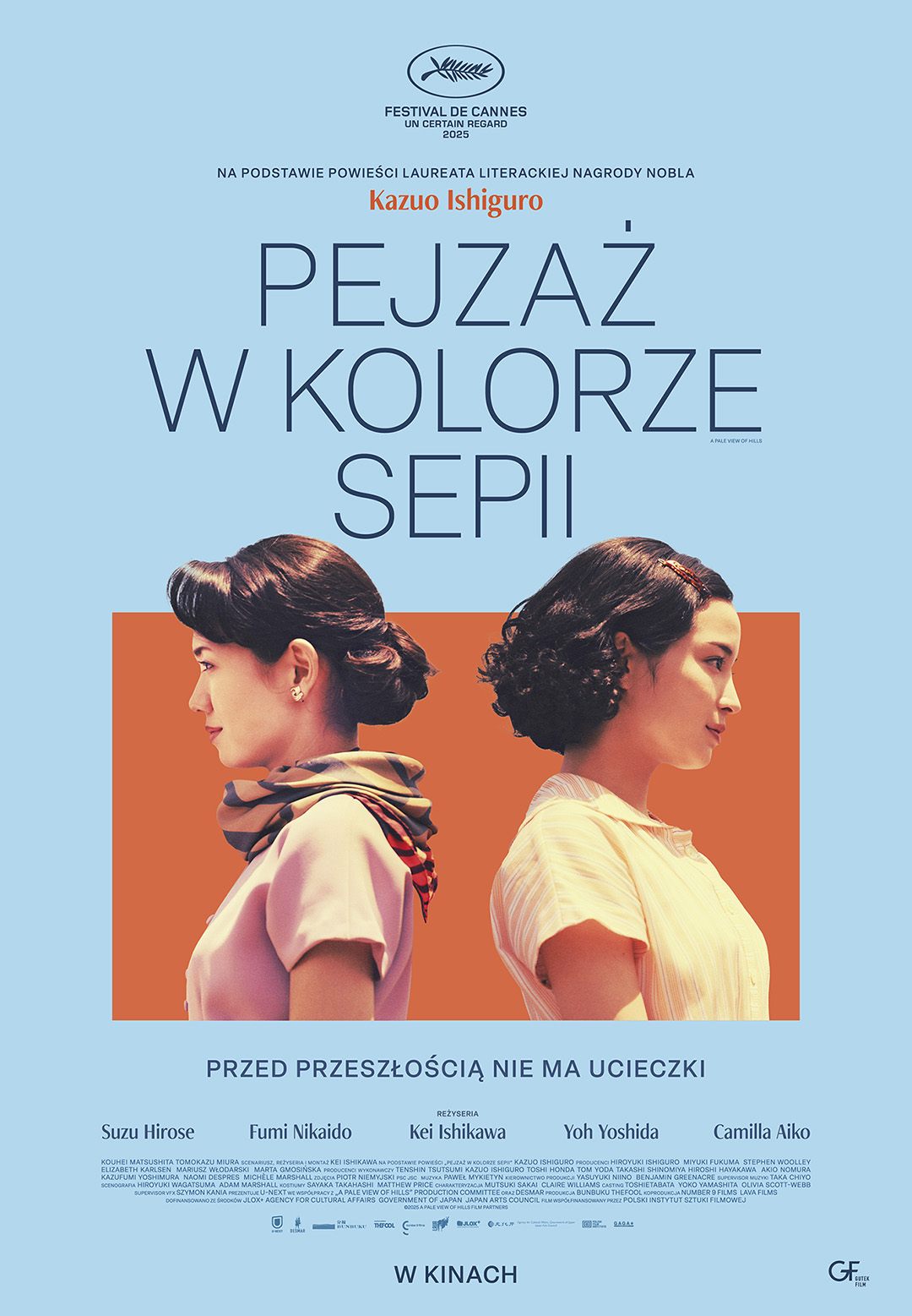 Plakat filmu: PEJZAŻ W KOLORZE SEPII.