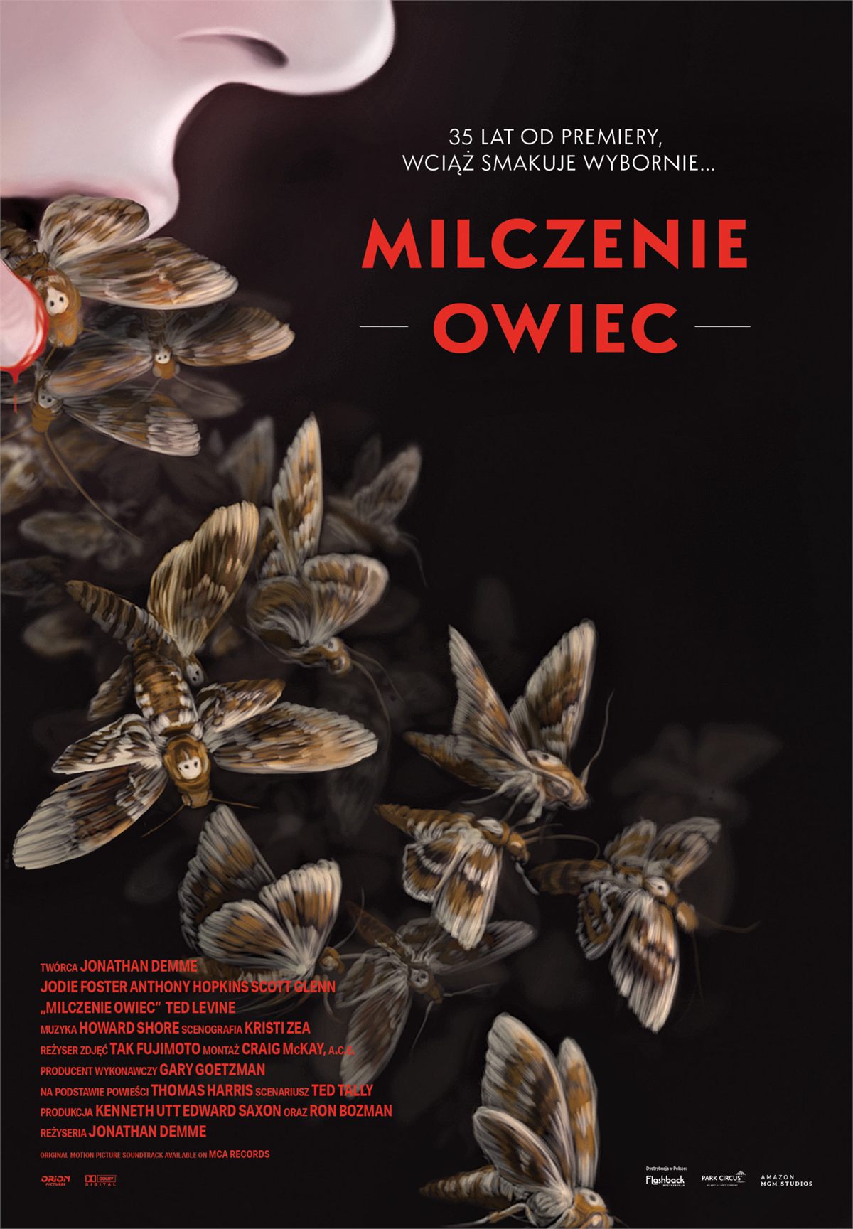 Plakat filmu: MILCZENIE OWIEC.