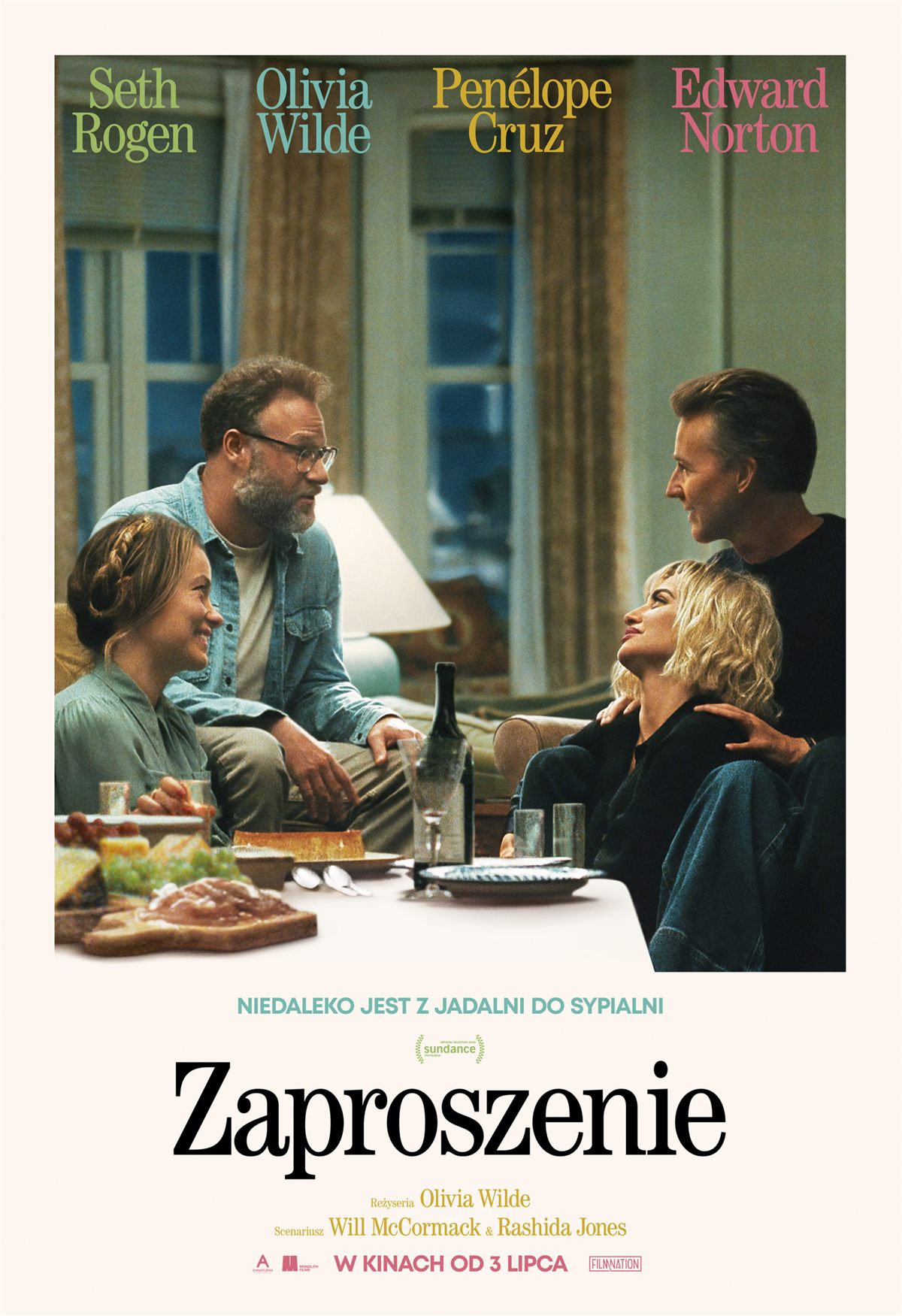 Plakat filmu: ZAPROSZENIE.