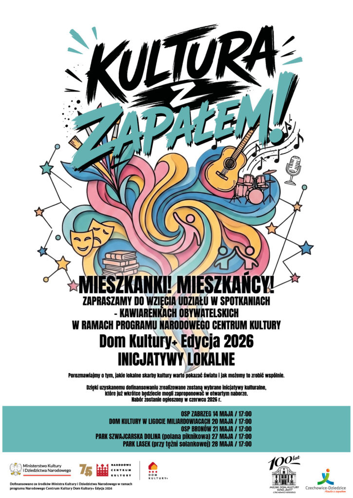 Kultura z zapałem plakat