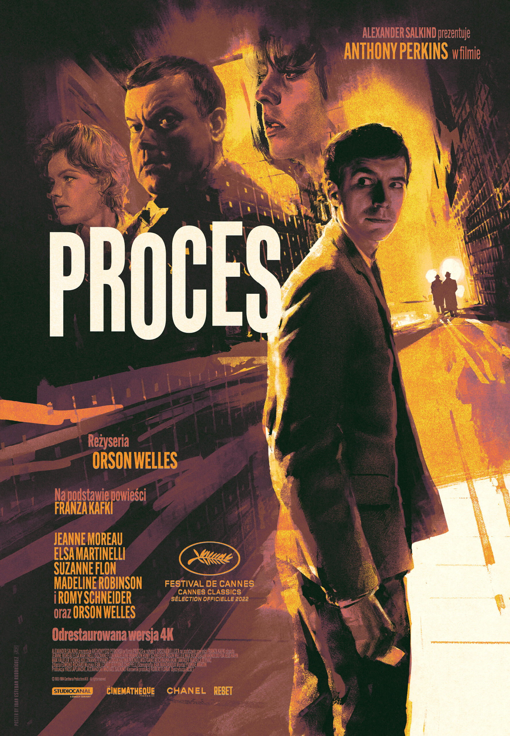Plakat do filmu Proces