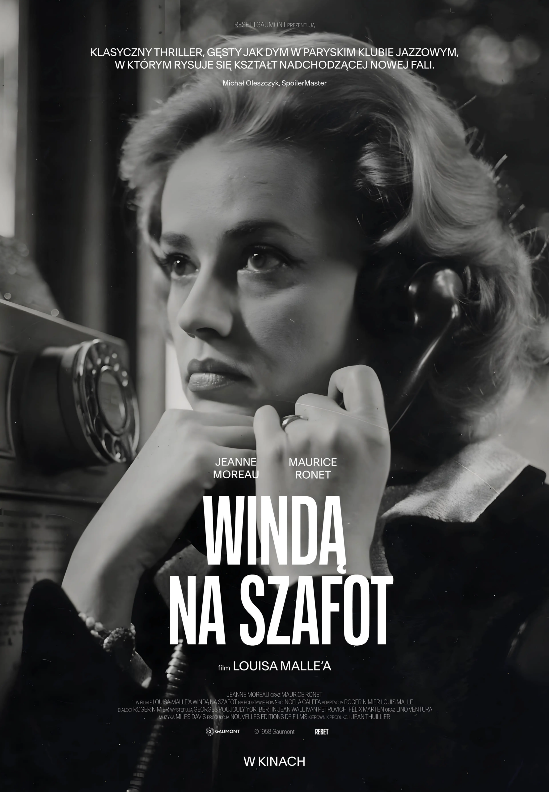 Plakat filmu Windą na szafot