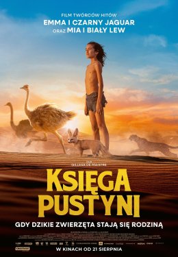 Plakat filmu „Księga Pustyni”.