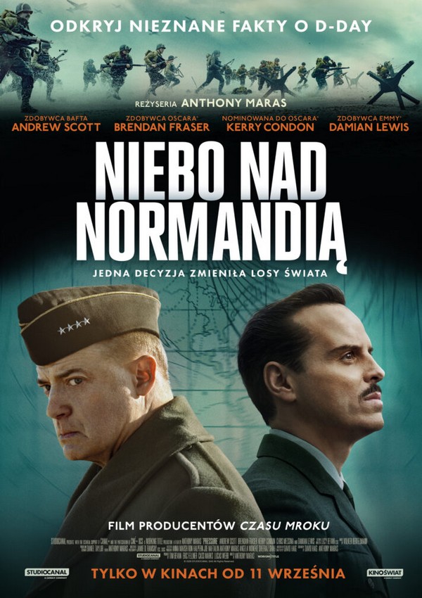 Plakat do filmu Niego nad Normandią