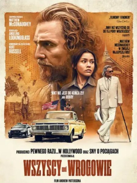 Plakat filmu „Wszyscy moi wrogowie”.