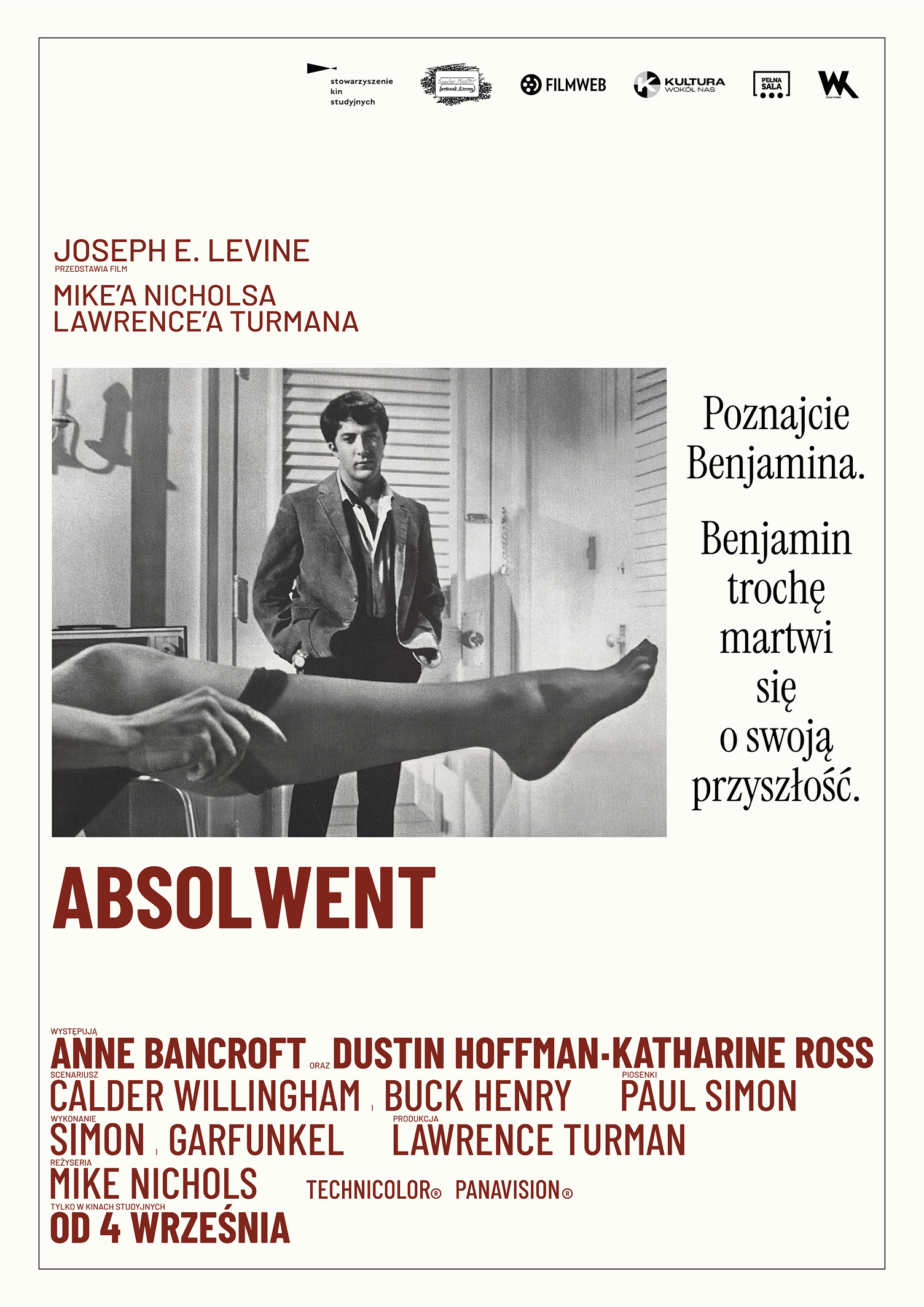 Plakat do filmu Absolwent