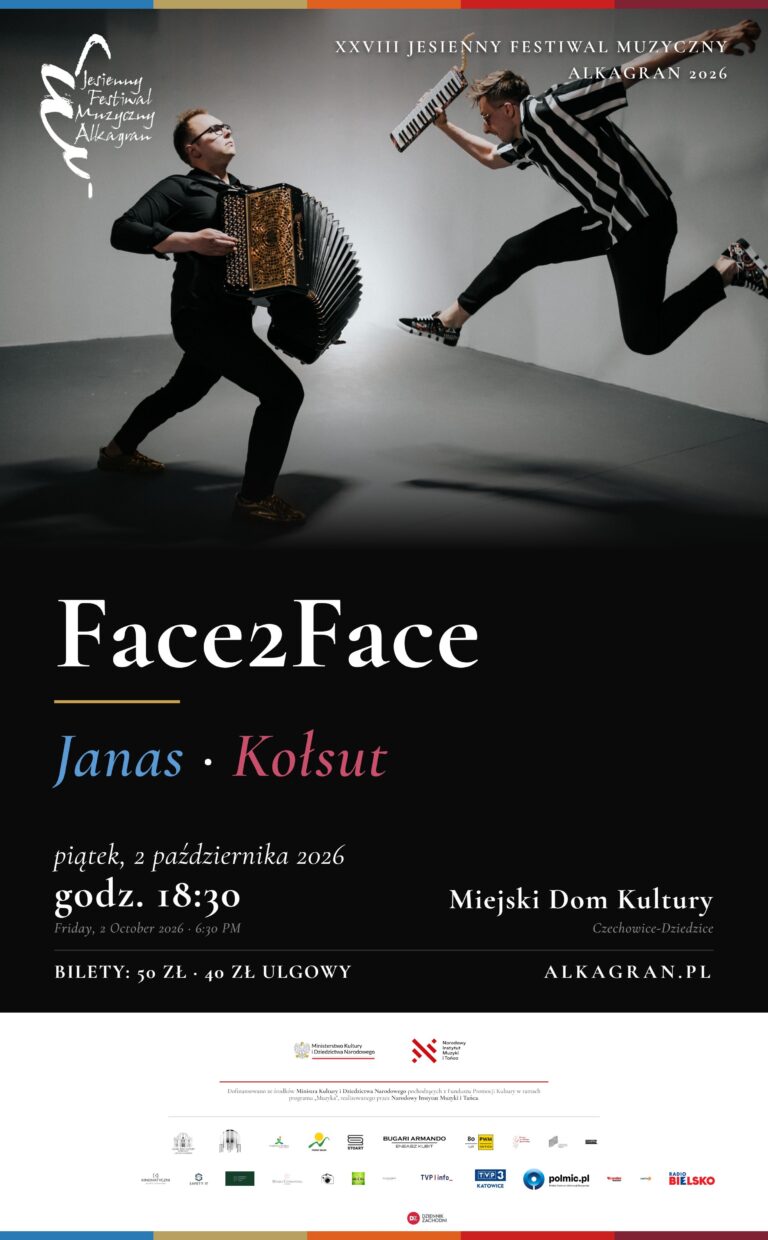 plakat do wydarzeni koncert Face2Face