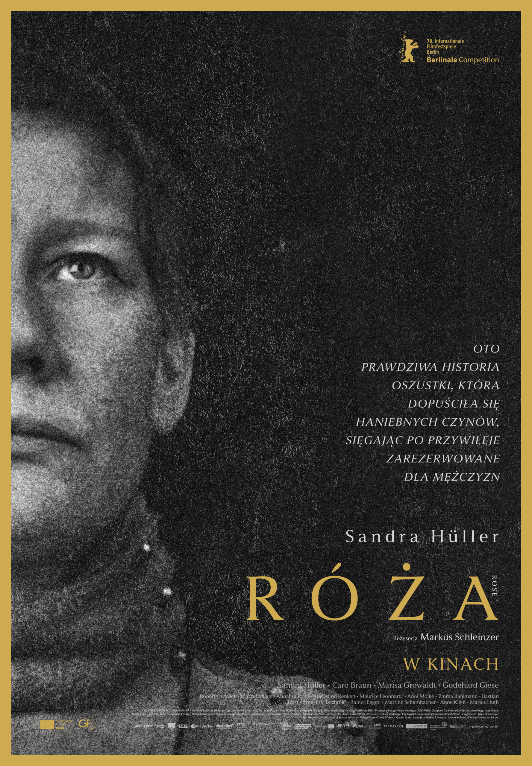 Plakat z filmu Róża