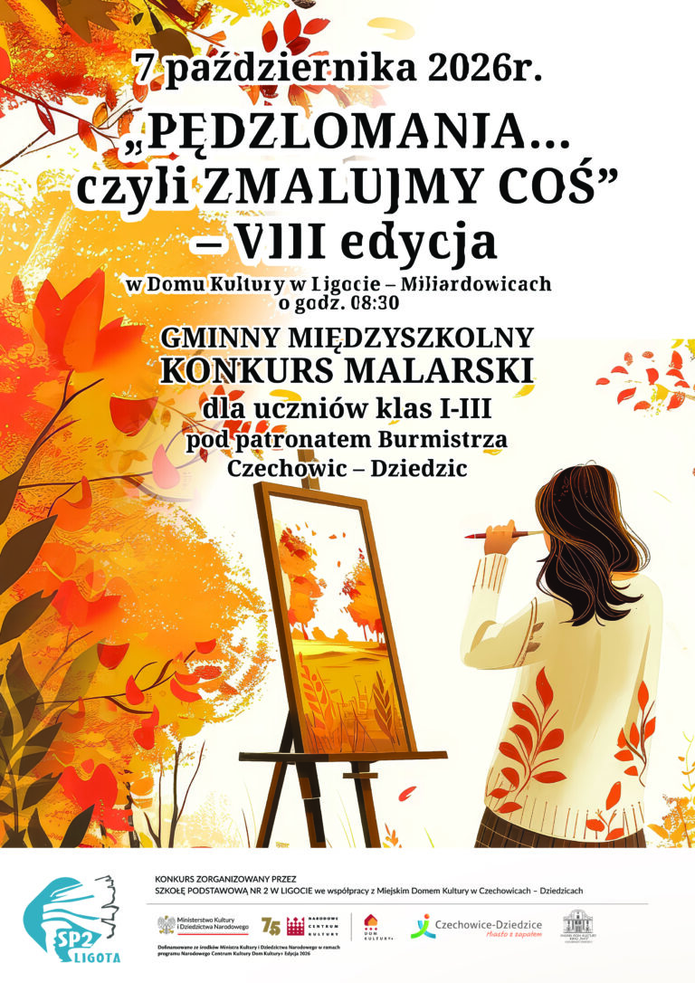 plakat wydarzenia Pędzlomania... czyli zmalujmy coś VIII edycja