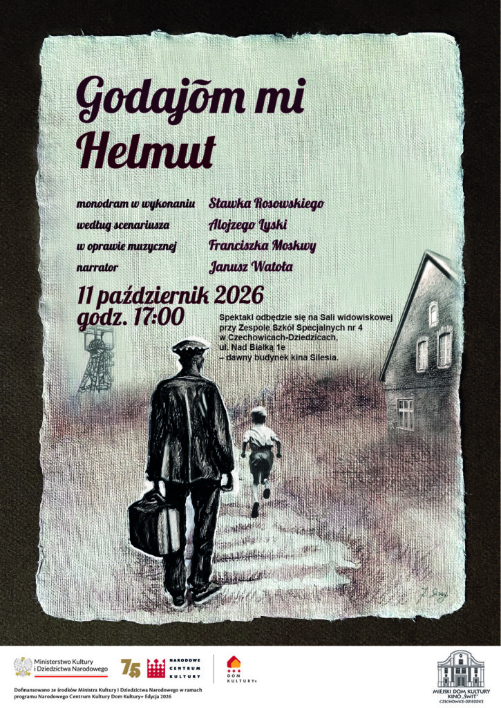 plakat wydarzenia Godajōm mi Helmut