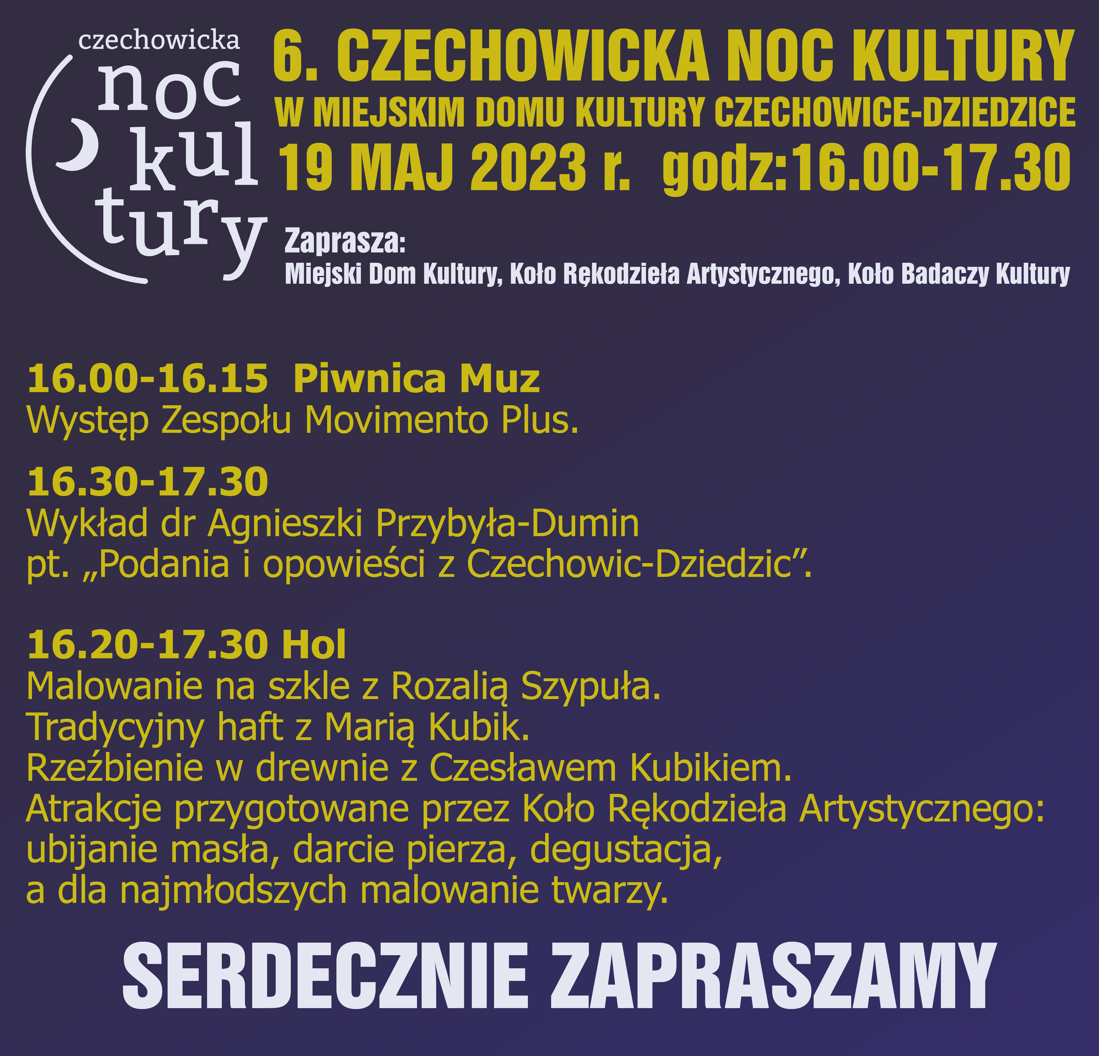 Zdjęcie z galerii „Noc Kultury 19.05.2023”.